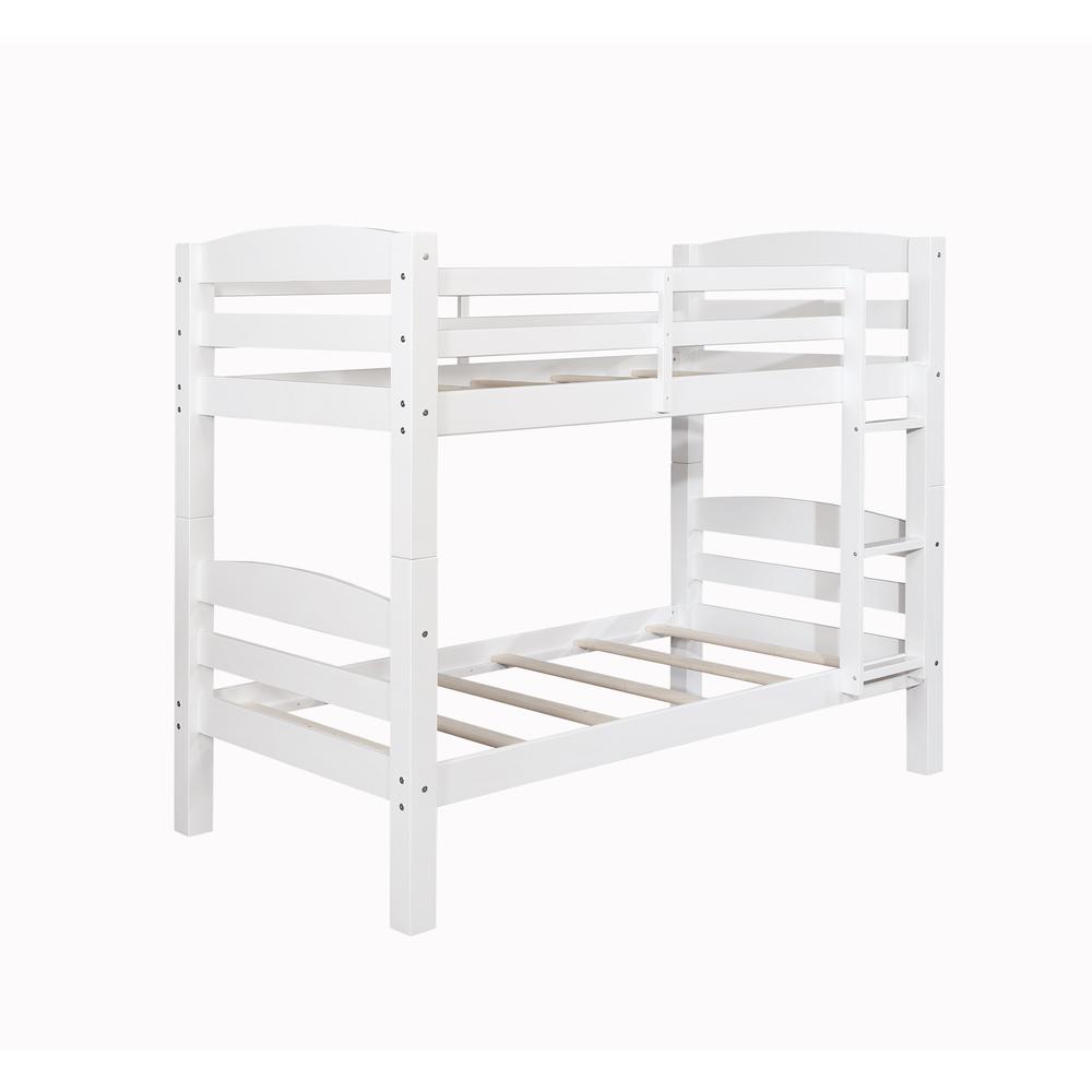 Levi Bunk Bed - White. Picture 1