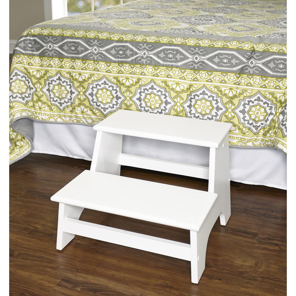 Tyler Bed Step White. Picture 7