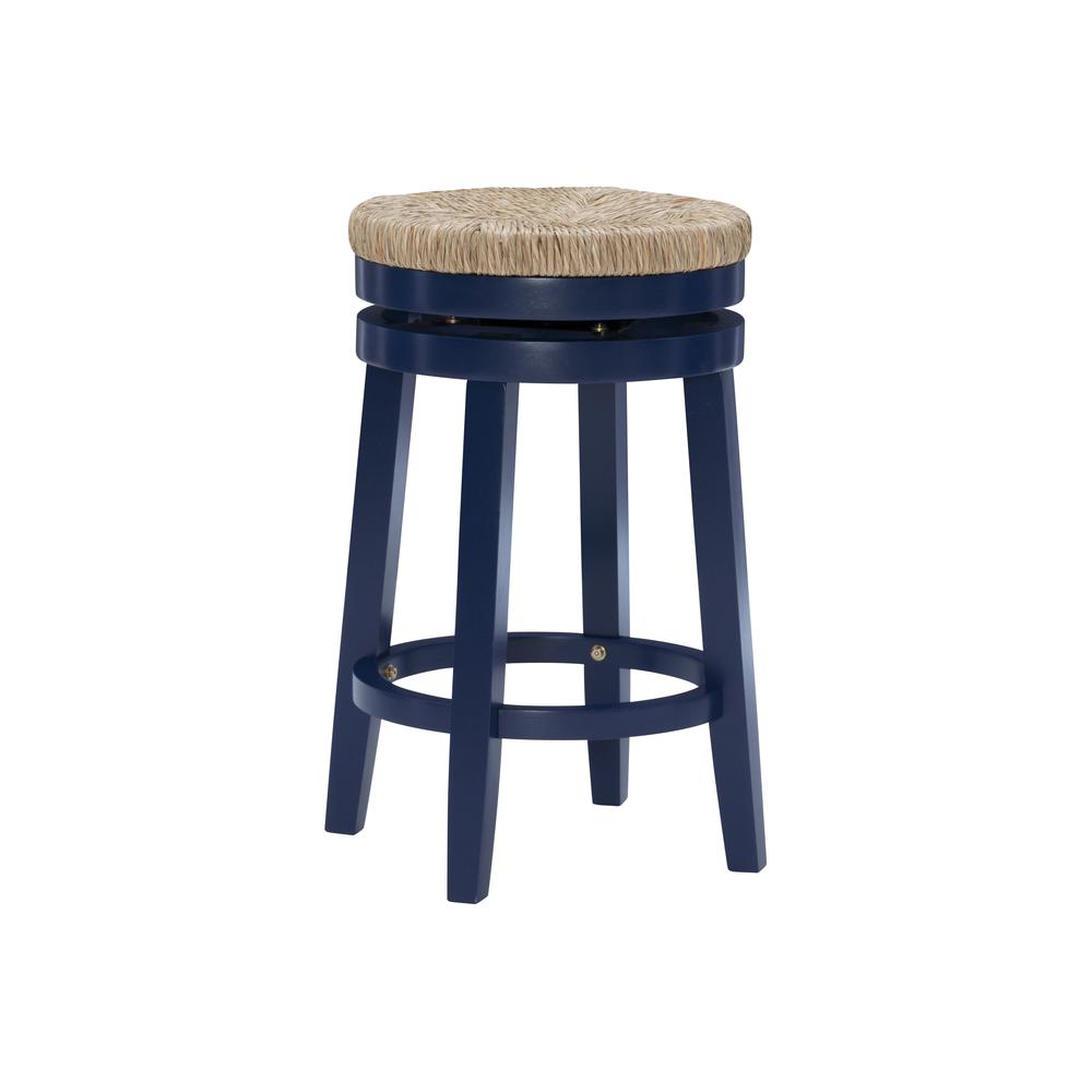 Morgan Counter Stool Navy Blue. Picture 1