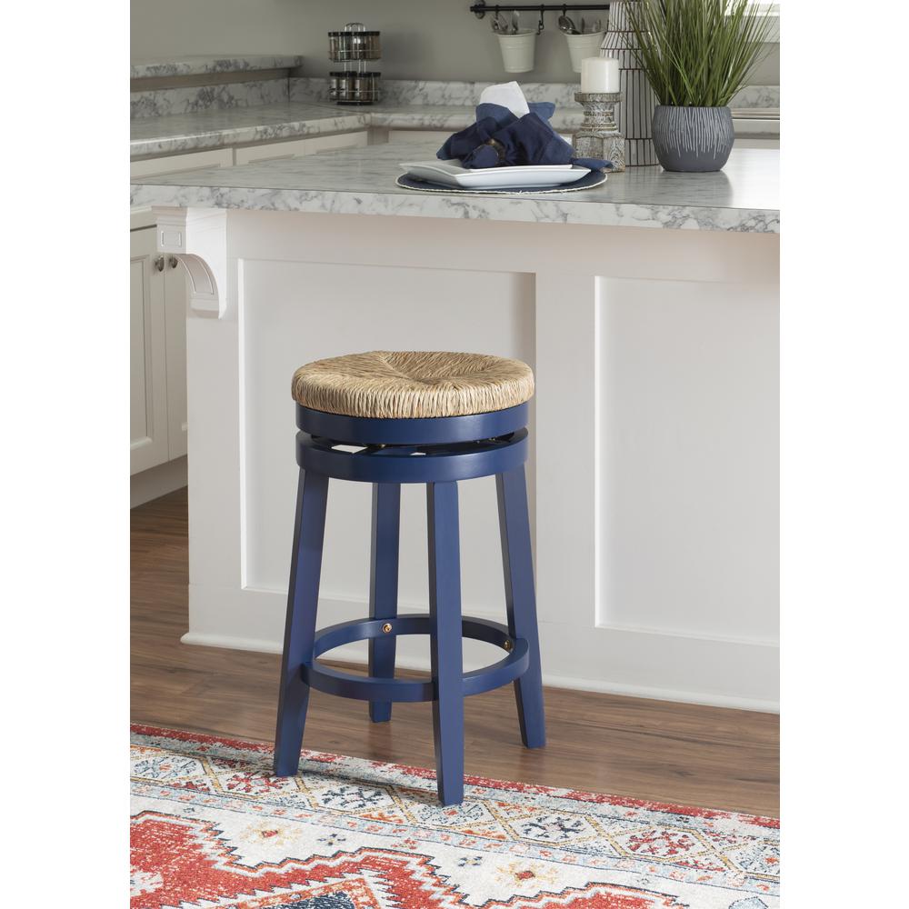 Morgan Counter Stool Navy Blue. Picture 5