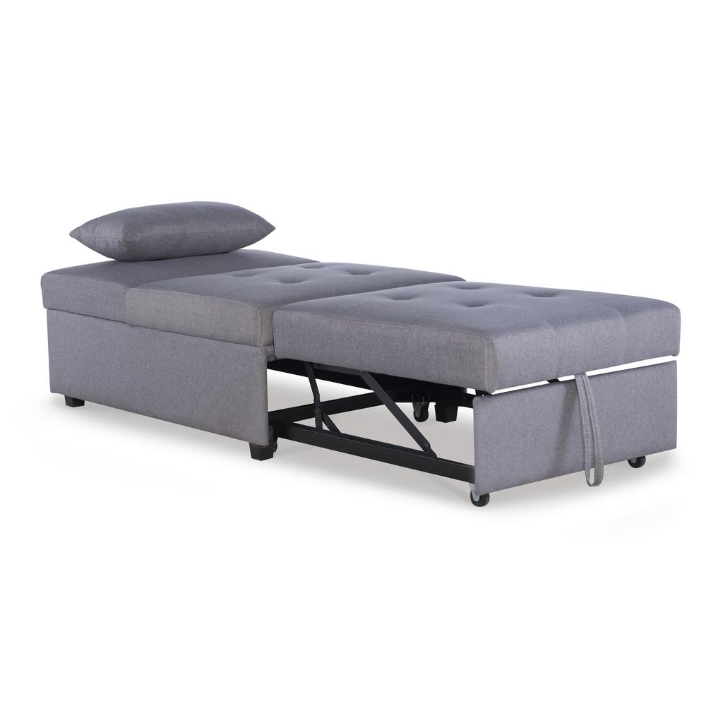 Boone Sofa Bed Grey. Picture 9