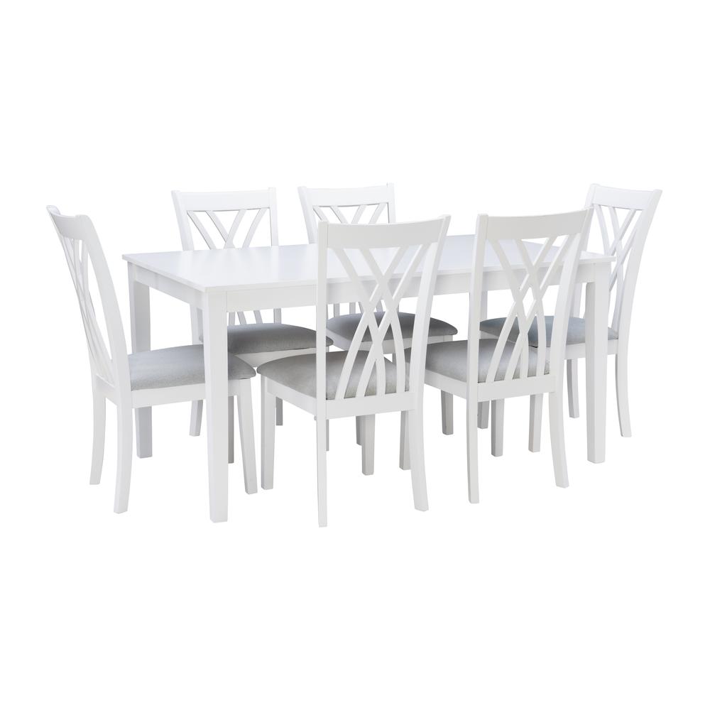 Maggie 7PC Dining Set. Picture 1