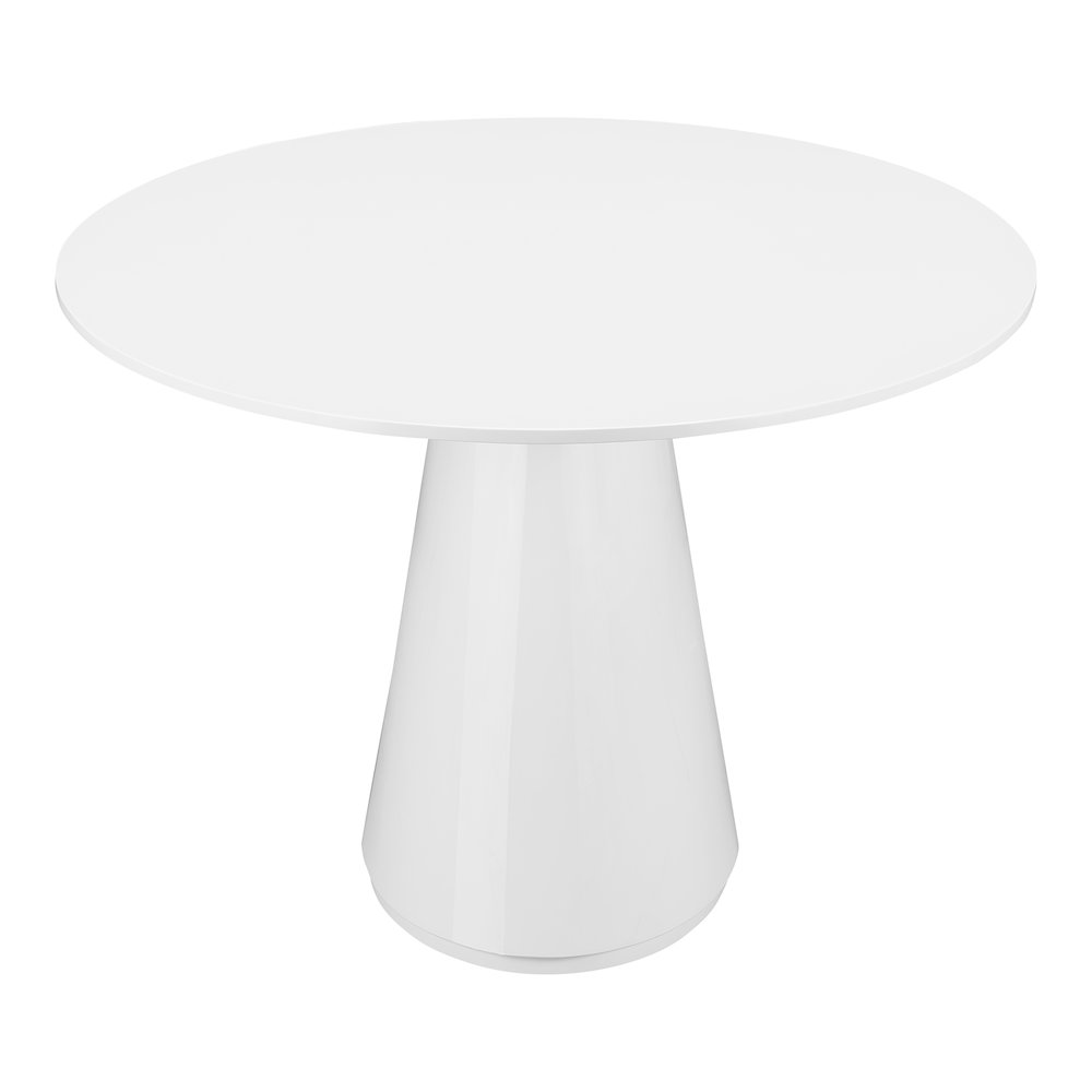 Otago Oval Dining Table White. Picture 6