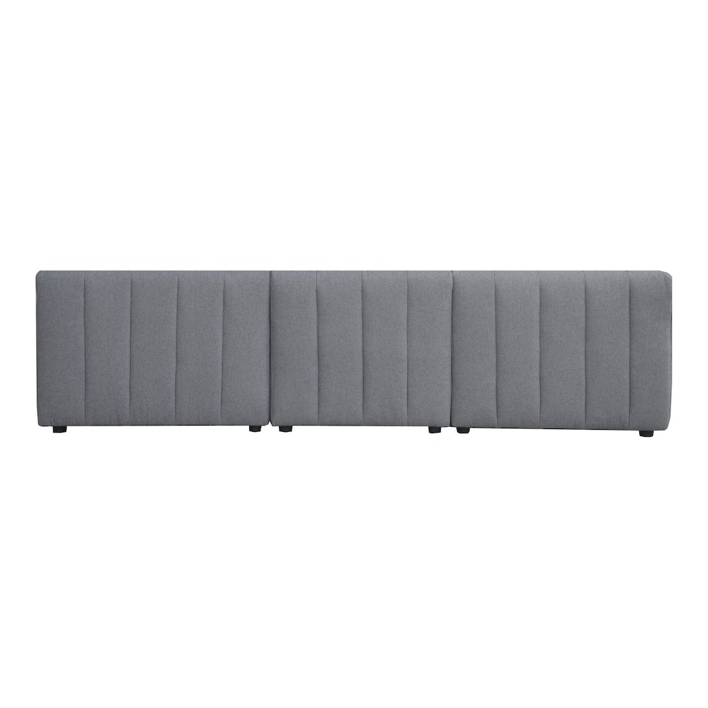 Lyric Dream Modular Sectional Left Grey. Picture 8