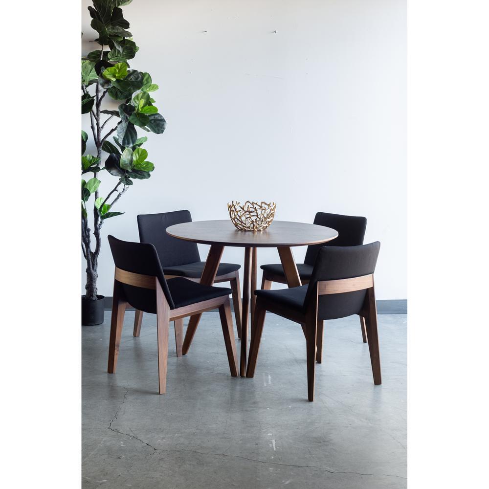 Deco Dining Chair Black- Set Of Two. Picture 8