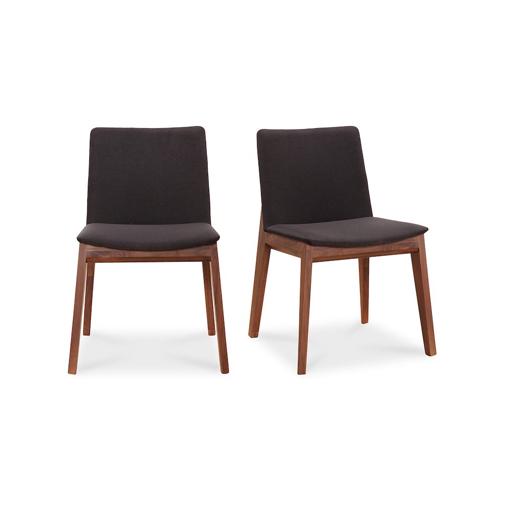 Deco Dining Chair Black- Set Of Two. Picture 1