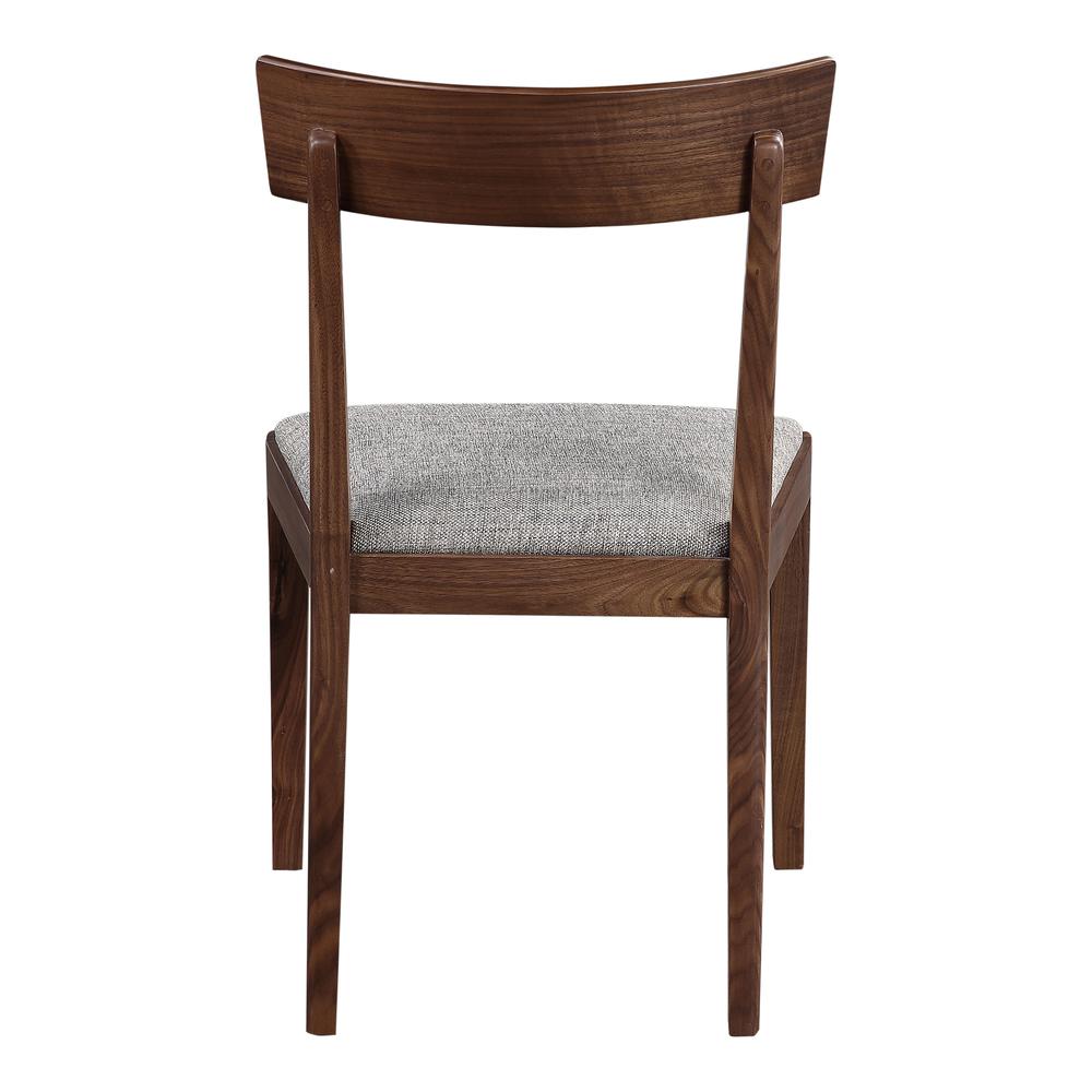 Leone Dining Chair Walnut-Set Of Two. Picture 7