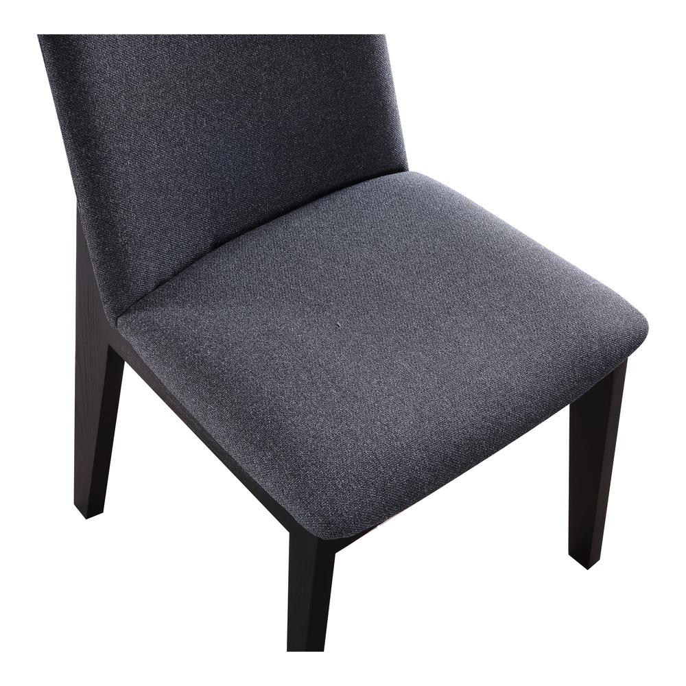 Deco Ash Dining Chair Charcoal-Set Of Two. Picture 8