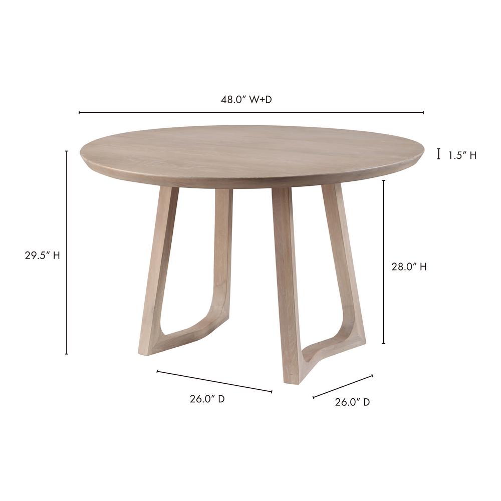 Silas Round Dining Table. Picture 6
