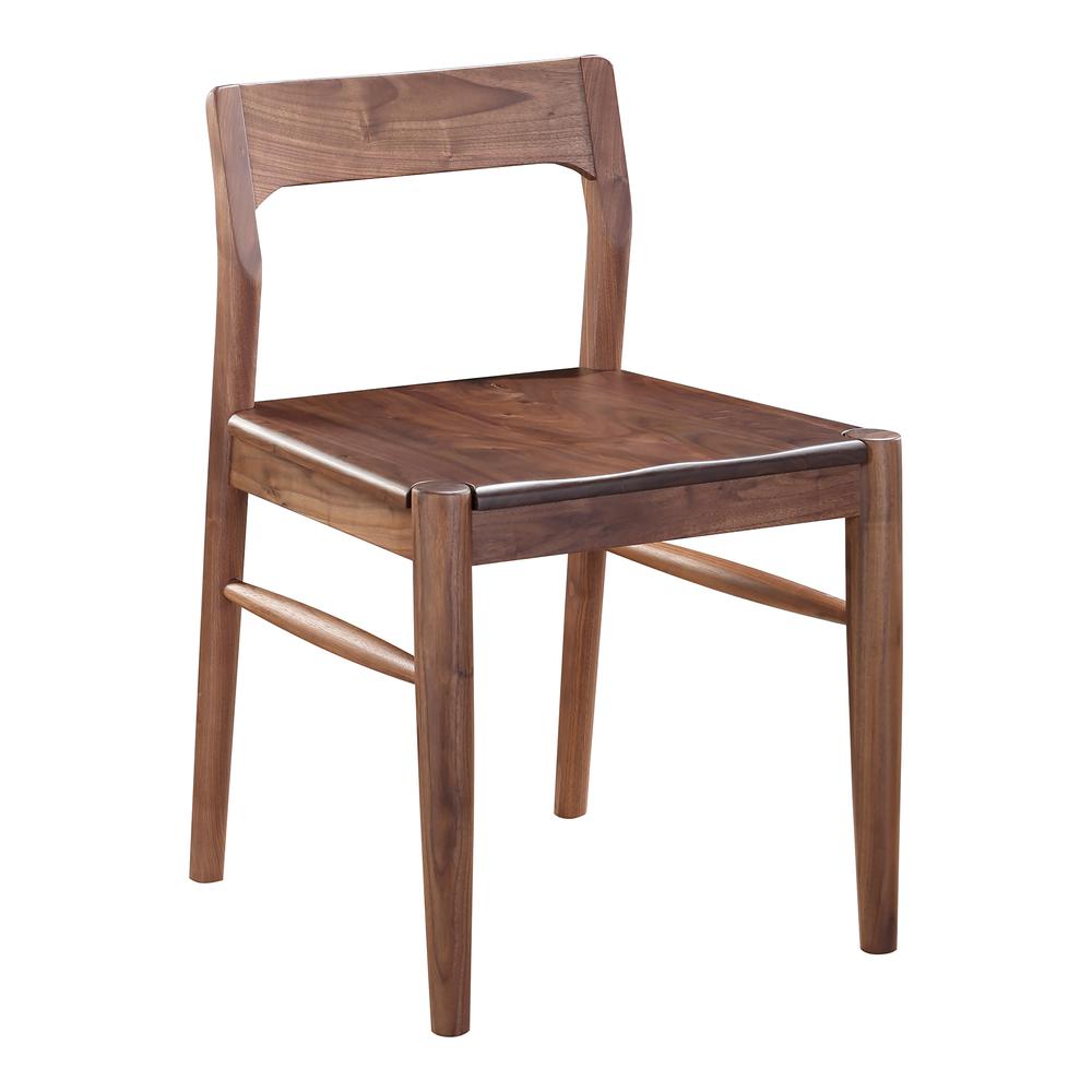 Owing Dining Chair Walnut-Set Of Two. Picture 4