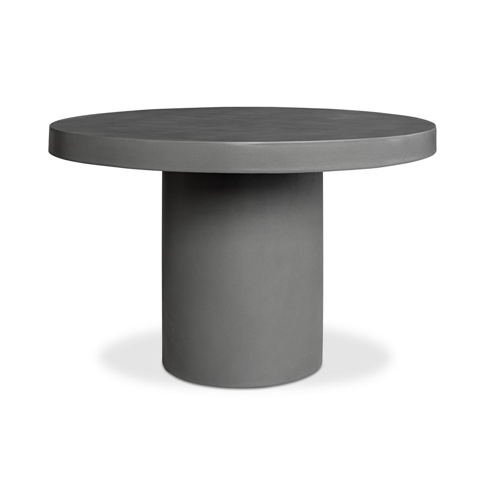 Cassius Round Outdoor Dining Table. Picture 1