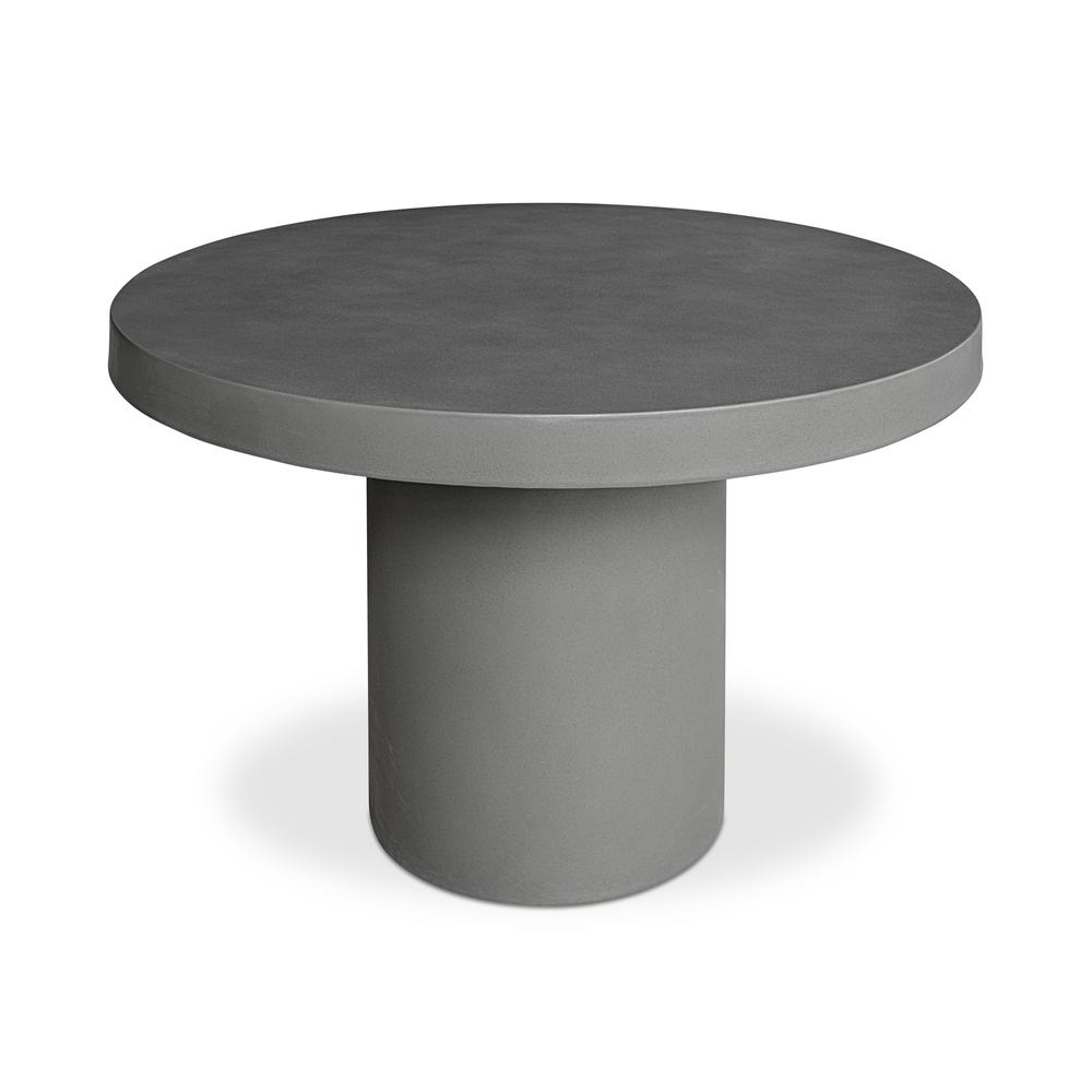Cassius Round Outdoor Dining Table. Picture 2