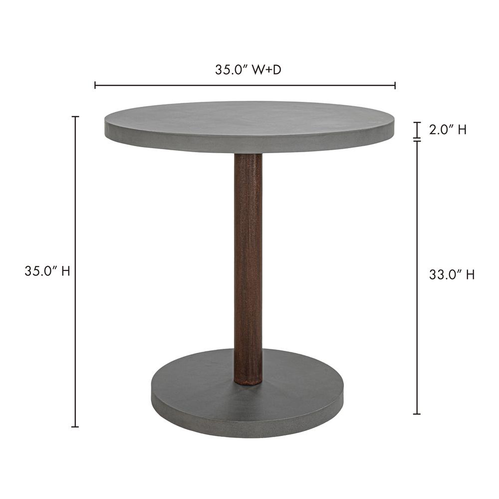 Hagan Outdoor  Table. Picture 7