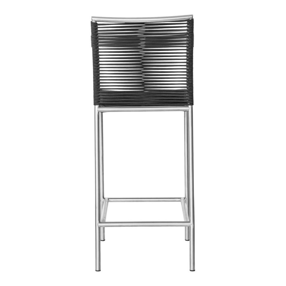 Brynn Outdoor Bar Stool Black. Picture 5