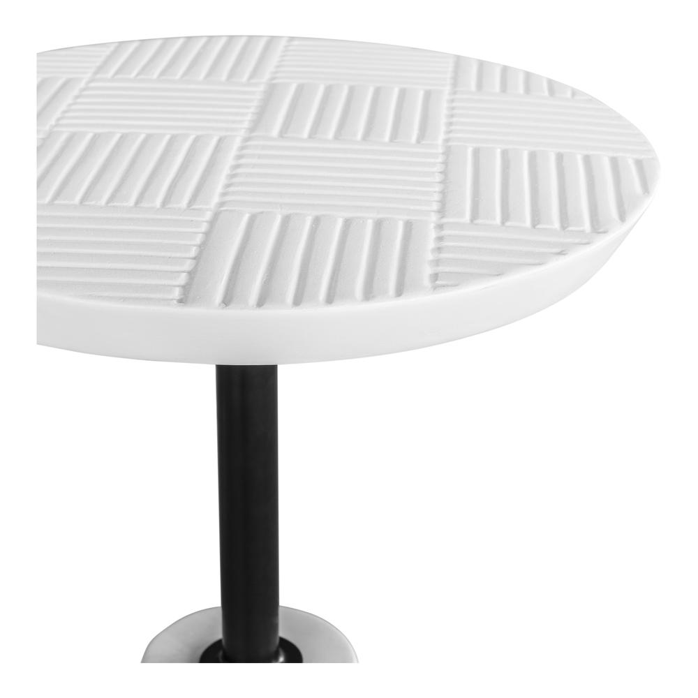 Foundation Outdoor Accent Table White. Picture 3