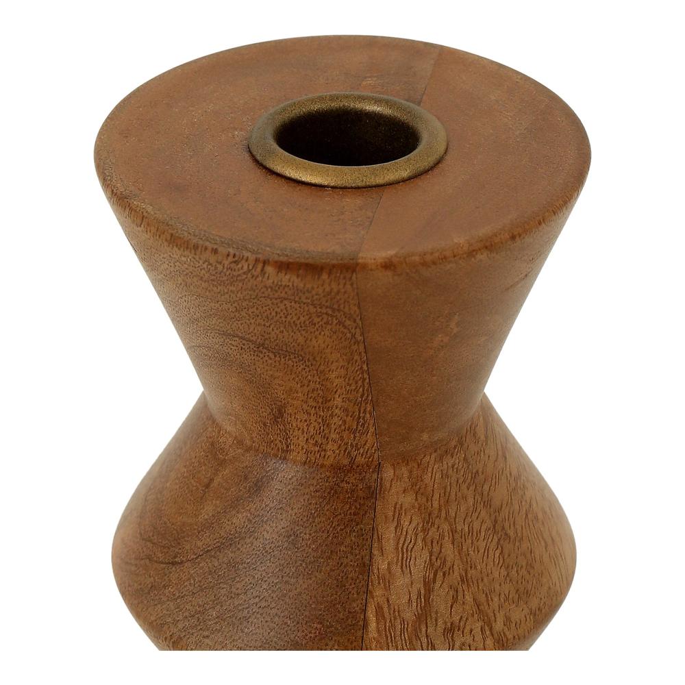 Sequence Wooden Candle Holder Small. Picture 3