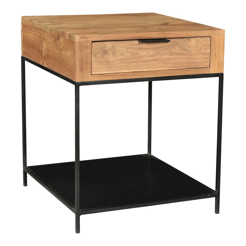 Contemporary Joliet Teak Wood Side Table, Belen Kox. Picture 2