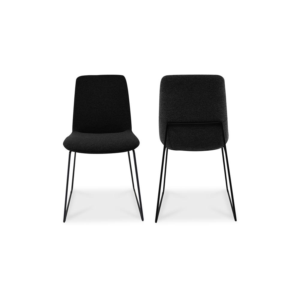 Ruth Dining Chair Black-Set Of Two. Picture 2