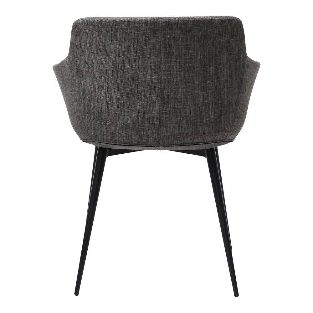 Ronda Arm Chair Grey-Set Of Two. Picture 4
