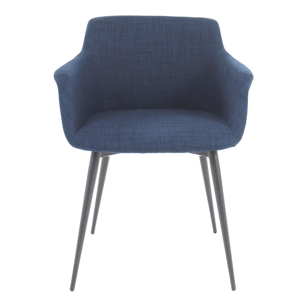 Ronda Arm Chair Blue-Set Of Two. Picture 8