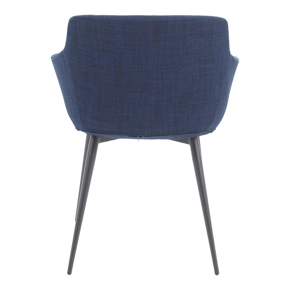 Ronda Arm Chair Blue-Set Of Two. Picture 7