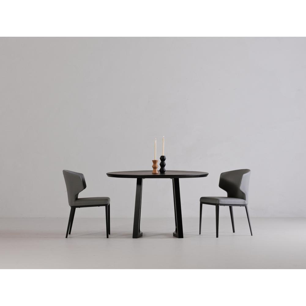 Delaney Dining Chair Grey-Set Of Two. Picture 6