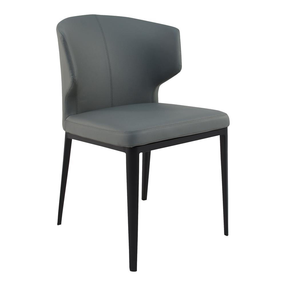 Delaney Dining Chair Grey-Set Of Two. Picture 4