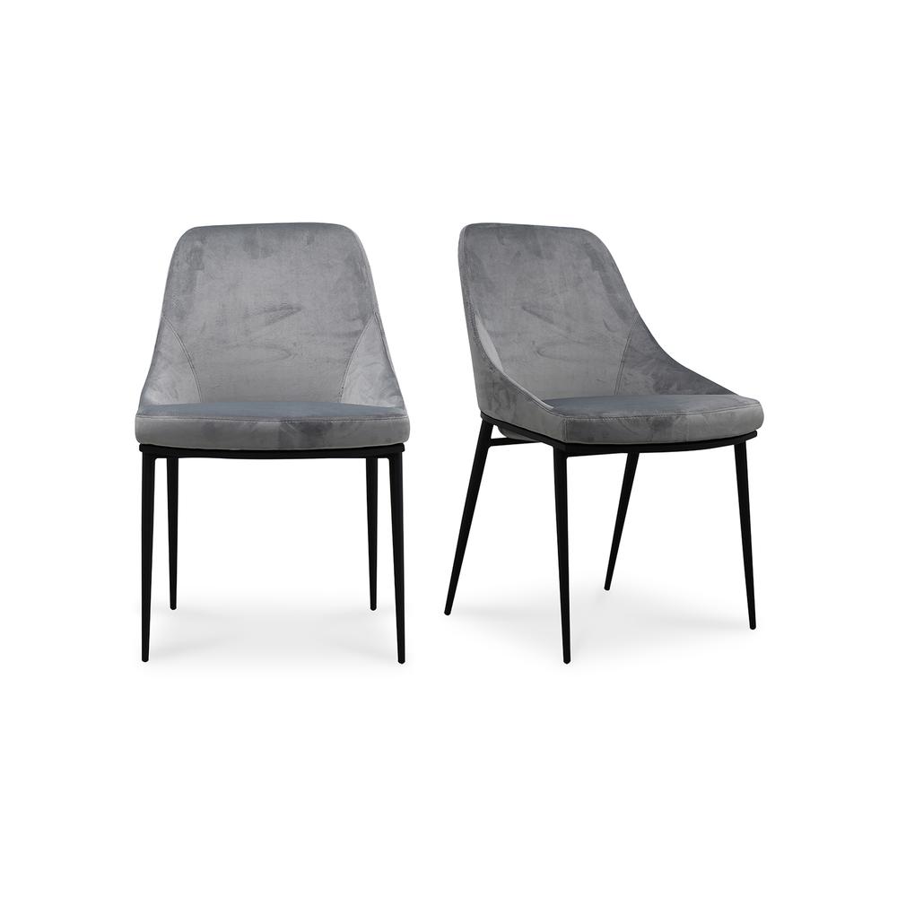 Sedona Dining Chair Grey-Set Of Two. Picture 2