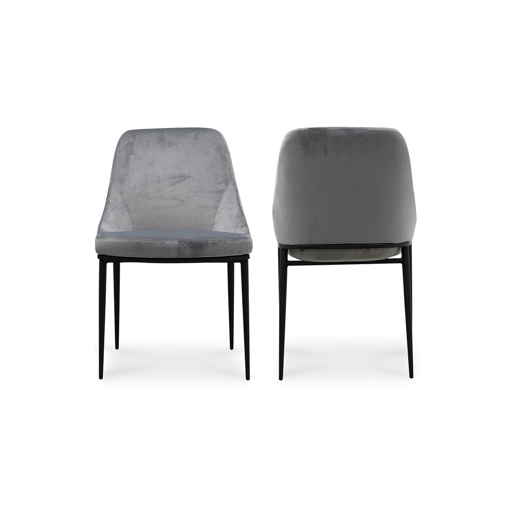 Sedona Dining Chair Grey-Set Of Two. Picture 3
