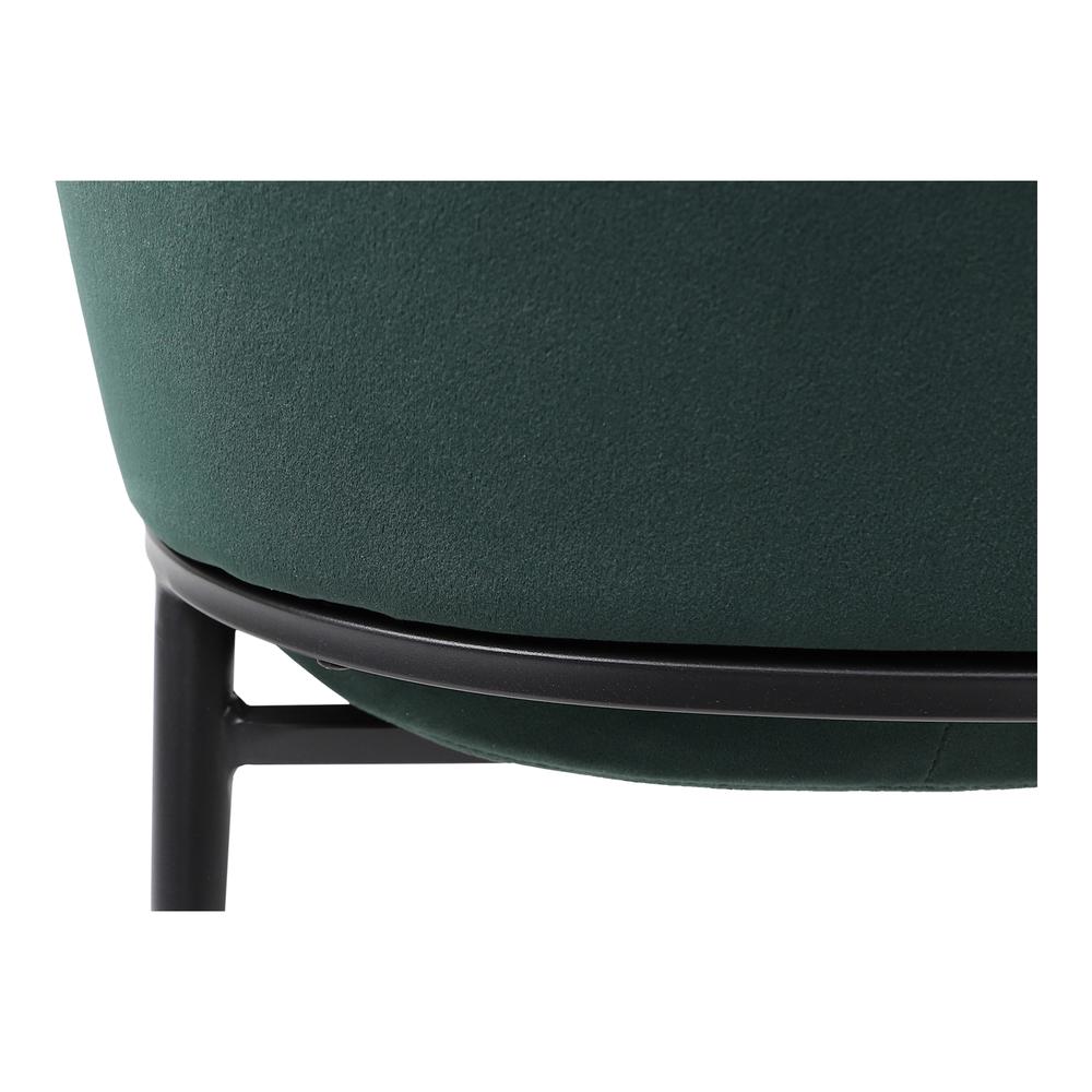 Sedona Dining Chair Green Velvet-Set Of Two. Picture 11