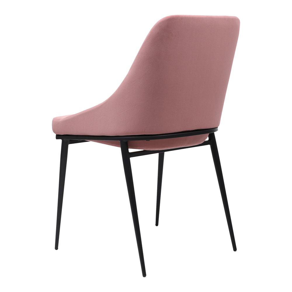 SEDONA DINING CHAIR PINK VELVET-M2. Picture 5