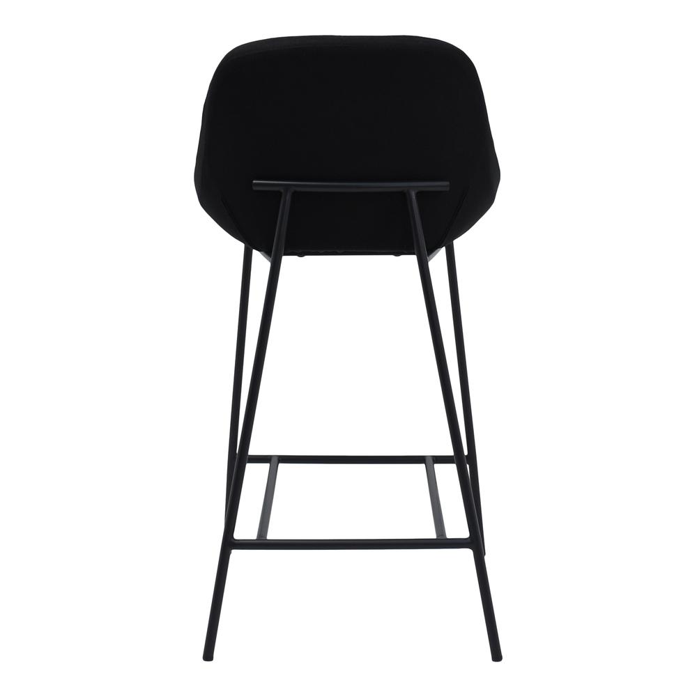 SHELBY COUNTER STOOL BLACK. Picture 4