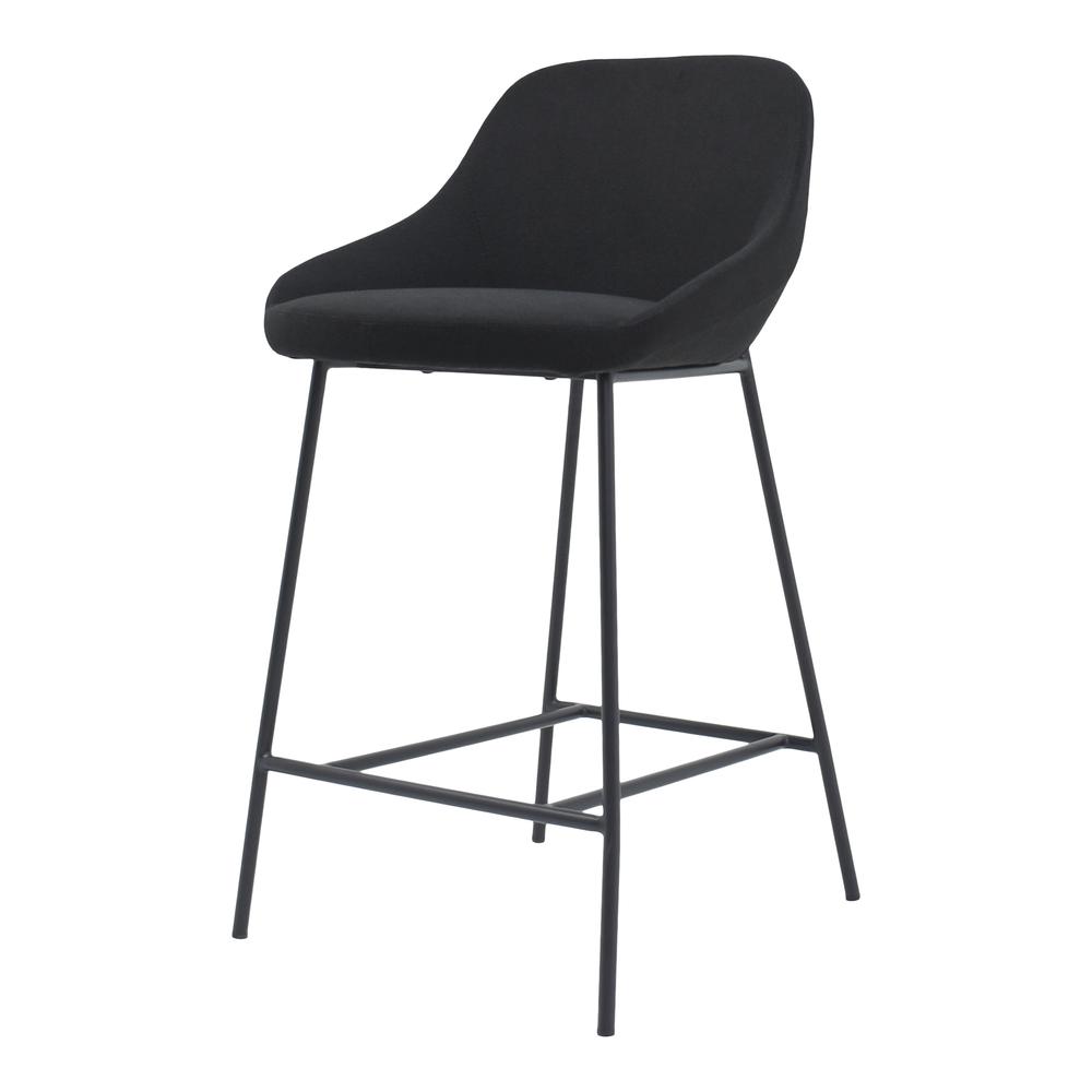 SHELBY COUNTER STOOL BLACK. Picture 5