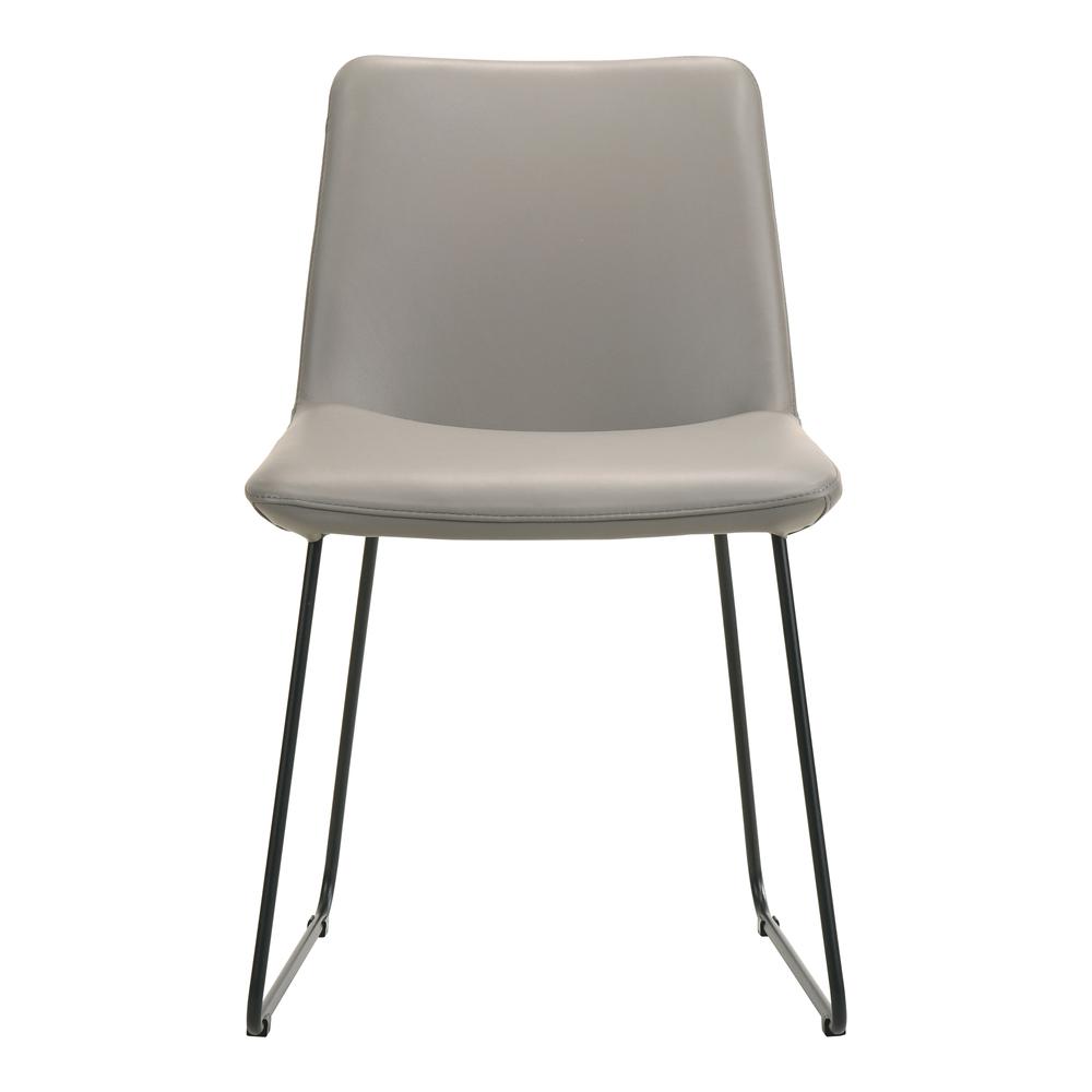 Villa Dining Chair Grey-Set Of Two. Picture 3