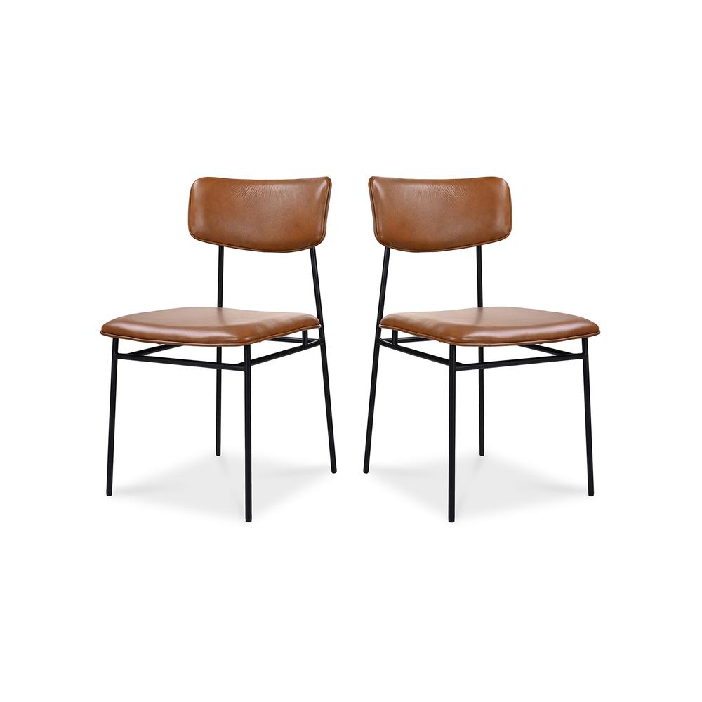 Sailor Dining Chair Brown-Set Of Two. Picture 2