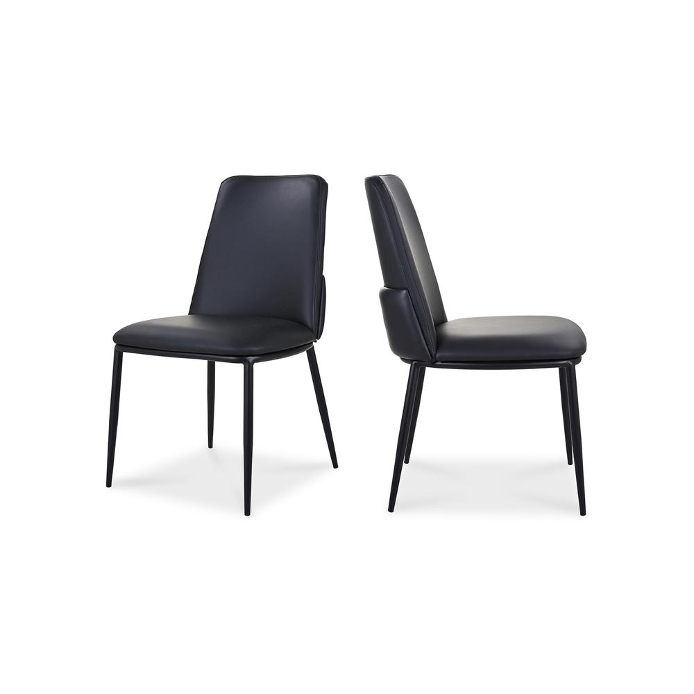 Douglas Dining Chair Black-Set Of Two. Picture 1