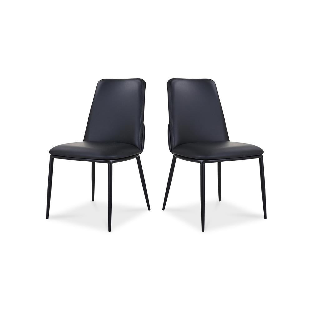 Douglas Dining Chair Black-Set Of Two. Picture 2