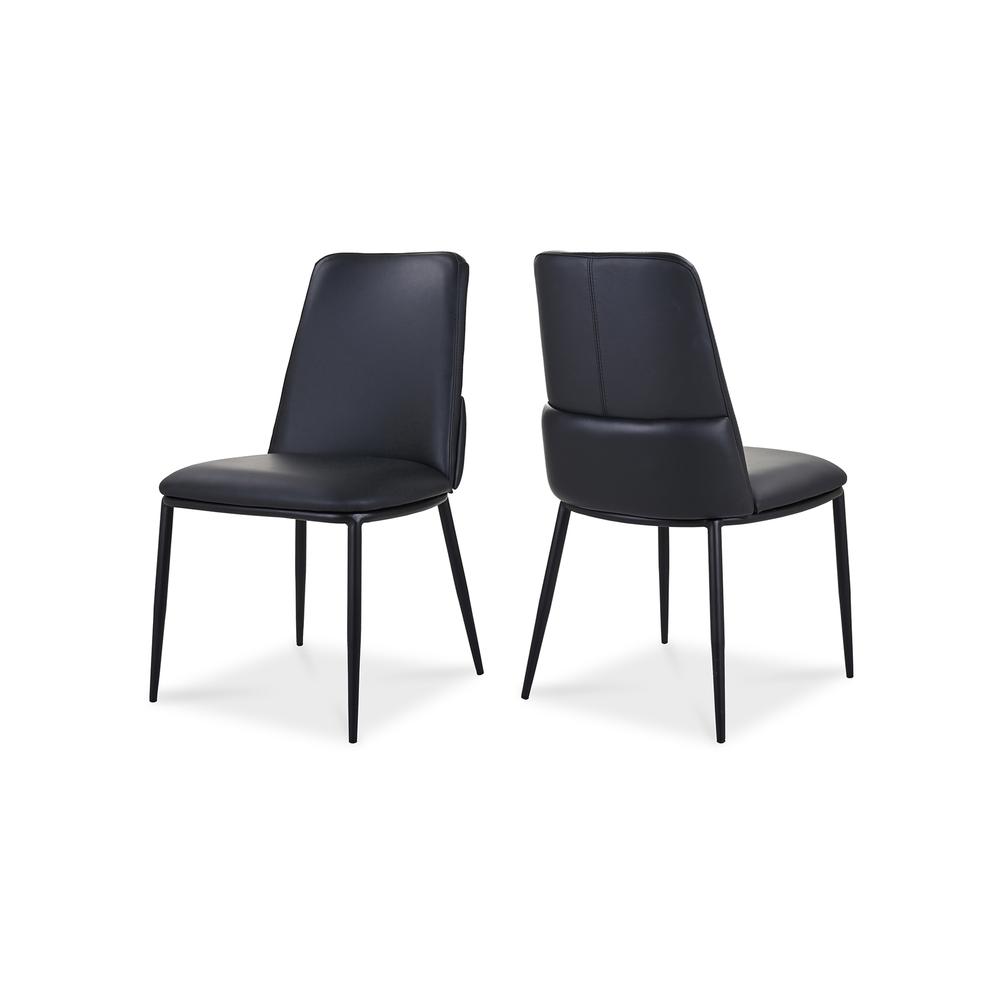 Douglas Dining Chair Black-Set Of Two. Picture 3