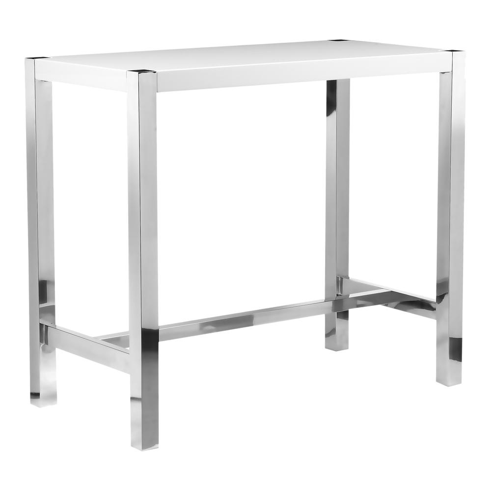 Riva Bar Table White. Picture 1