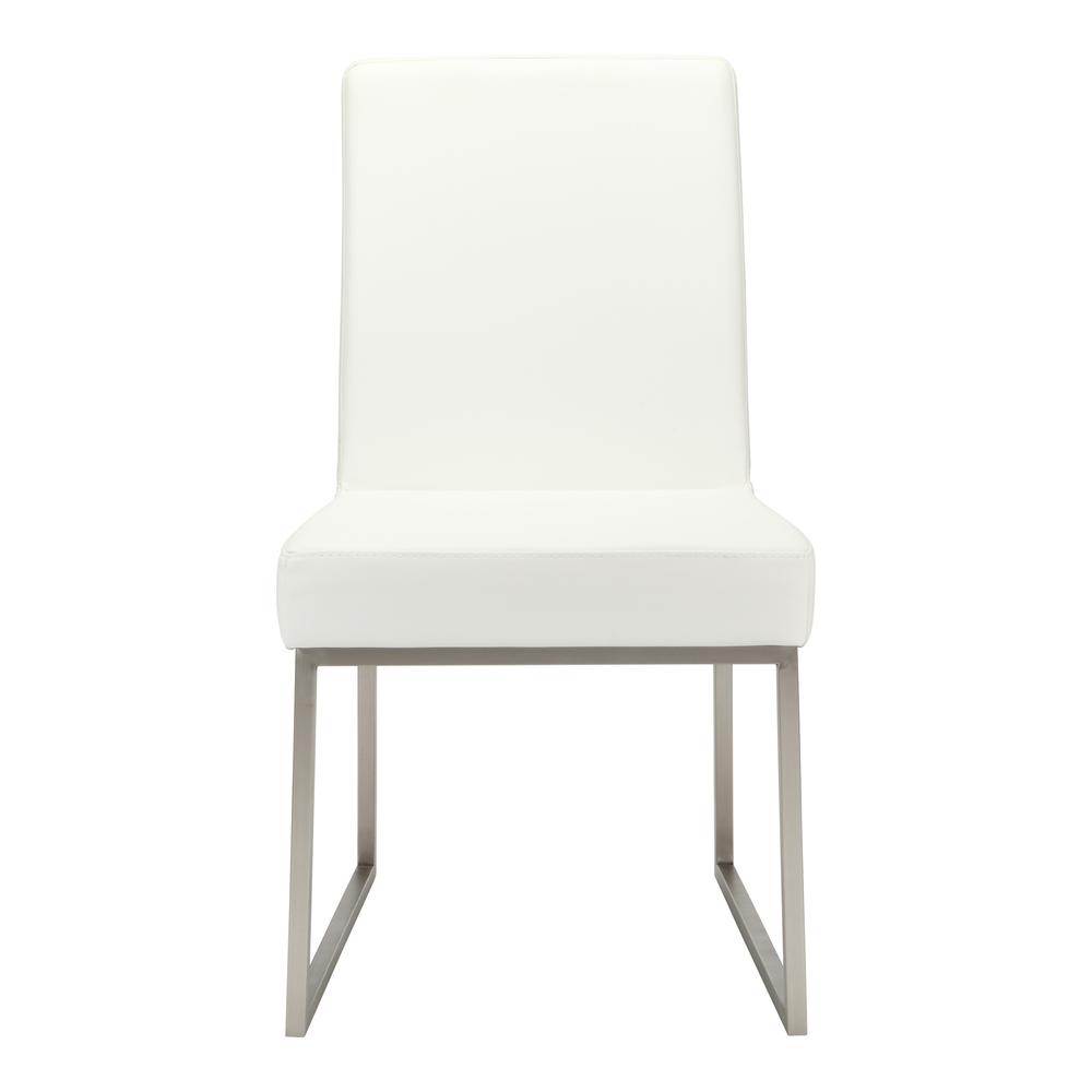 Modern White Dining Chair Set - Tyson Collection (Set of 2), Belen Kox. Picture 1