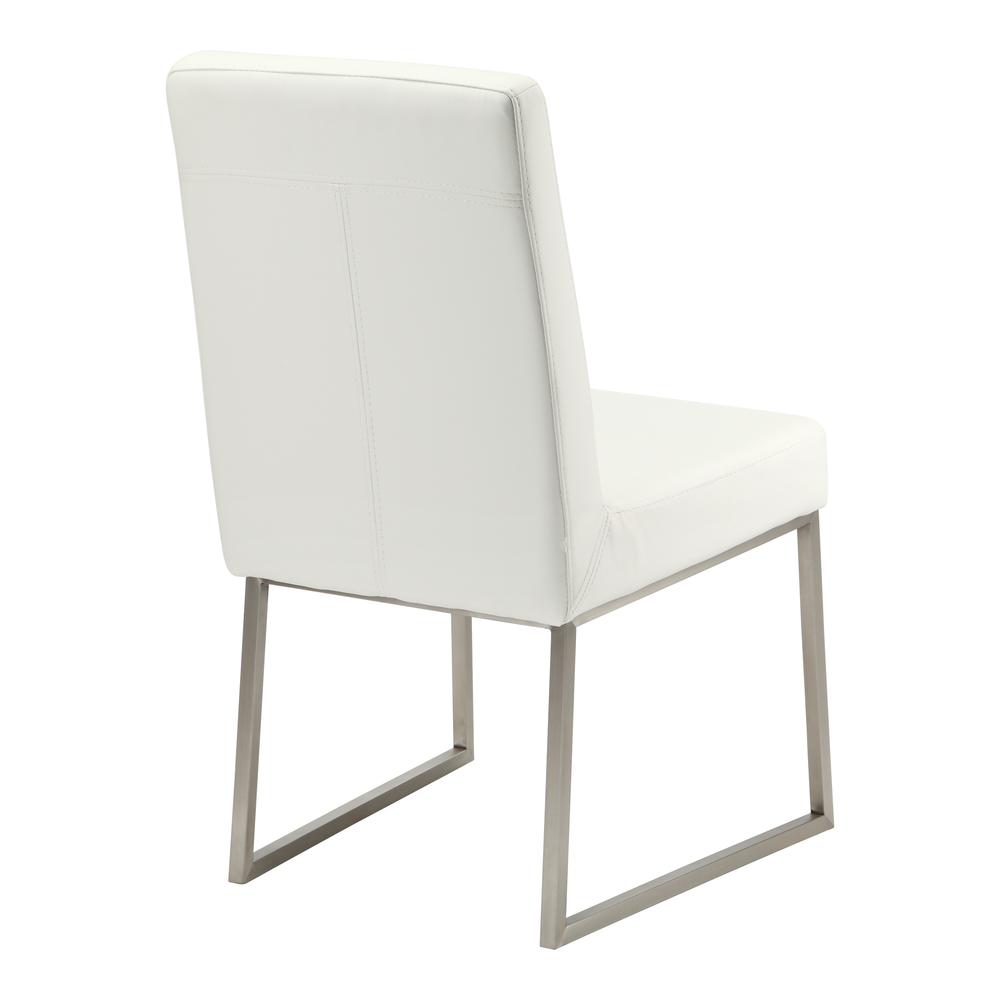 Modern White Dining Chair Set - Tyson Collection (Set of 2), Belen Kox. Picture 2