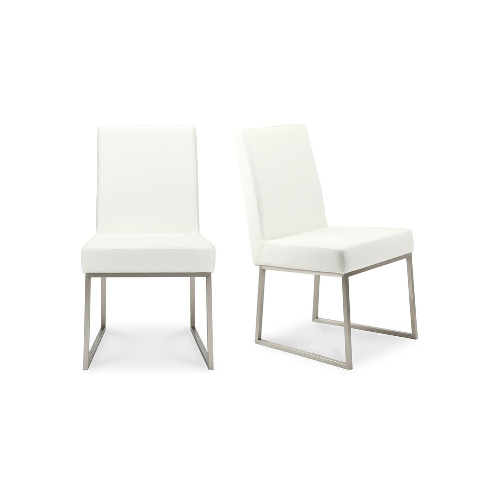 Tyson Dining Chair White-Set Of Two. Picture 1