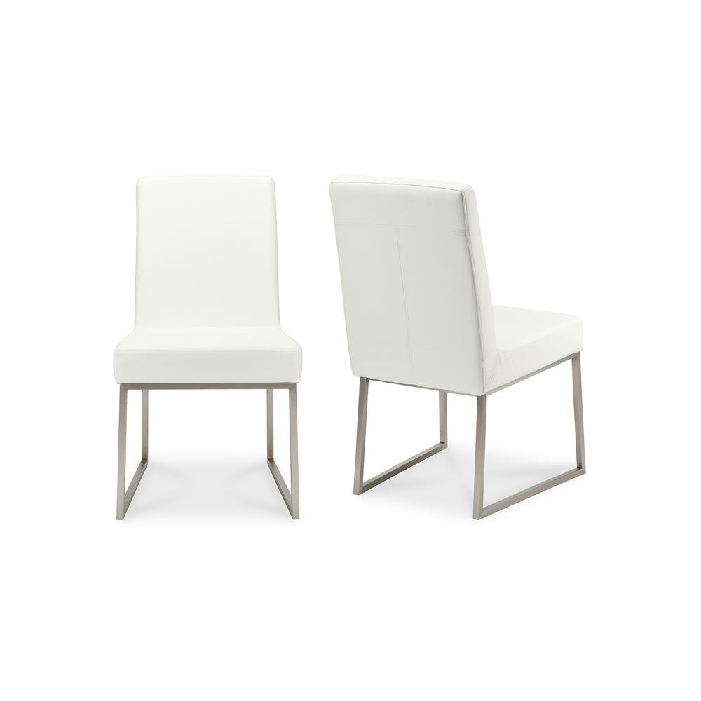 Tyson Dining Chair White-Set Of Two. Picture 2