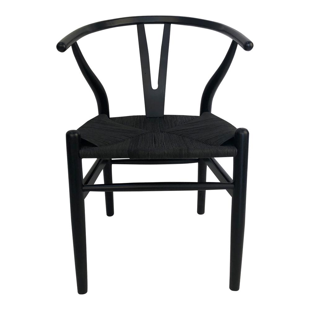 Ventana Dining Chair Black-Set Of Two. Picture 2