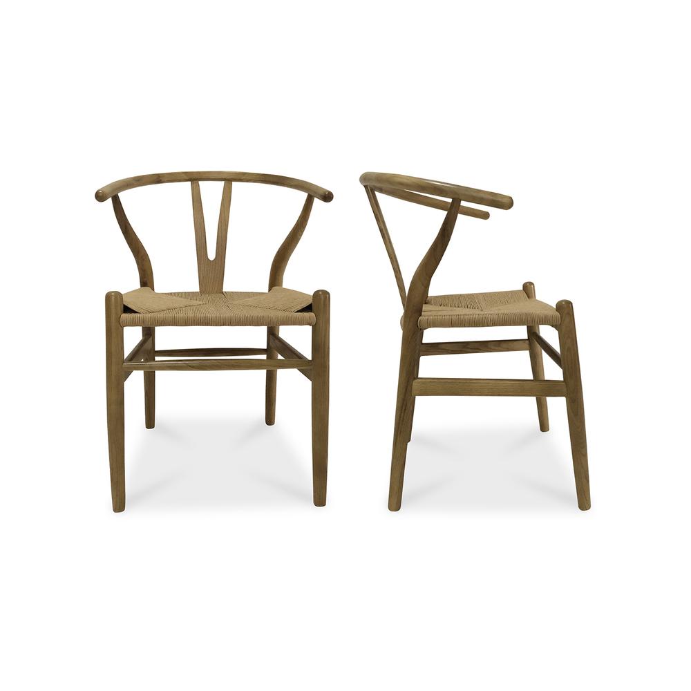 Ventana Dining Chair Natural-Set Of Two. Picture 1