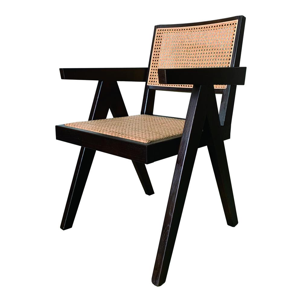 Takashi Chair Dark Brown-Set Of Two. Picture 4