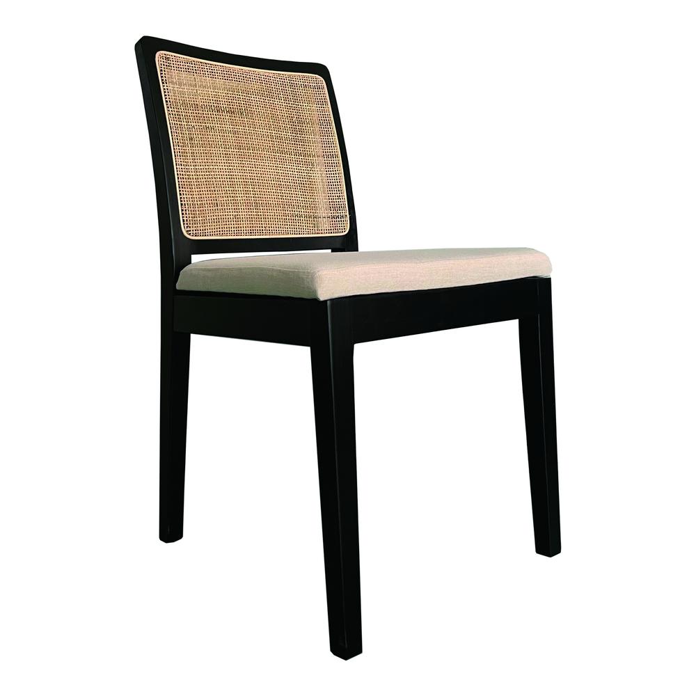 Orville Dining Chair Black-Set Of Two. Picture 4