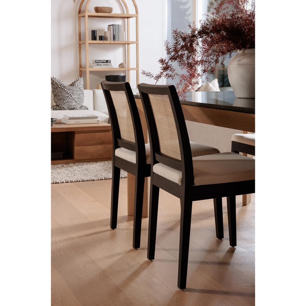 Orville Dining Chair Black-Set Of Two. Picture 9