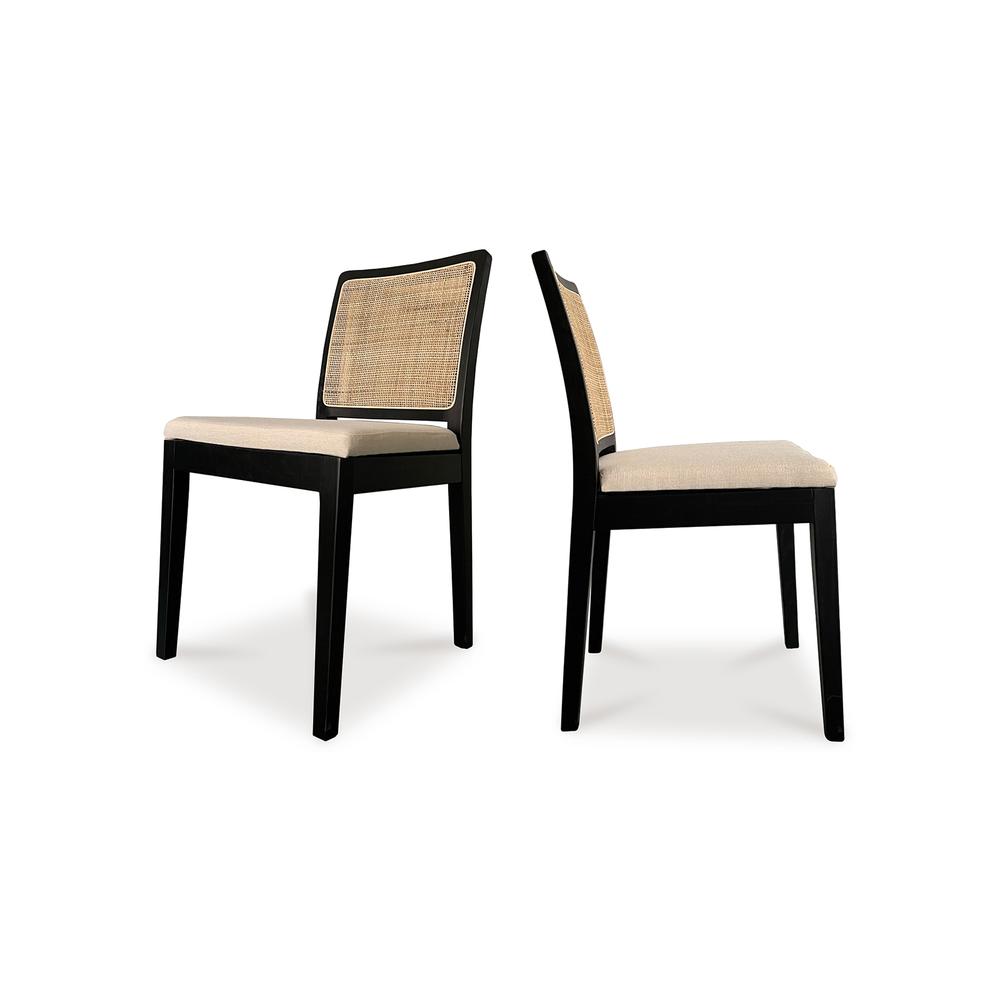 Orville Dining Chair Black-Set Of Two. Picture 1
