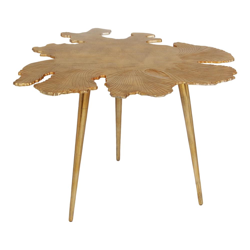 Amoeba Side Table Gold. Picture 2
